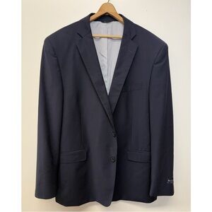 Brooks Brothers Wool Navy Explorer Suit Jacket, Regent Fit, 40R (Pants listed)